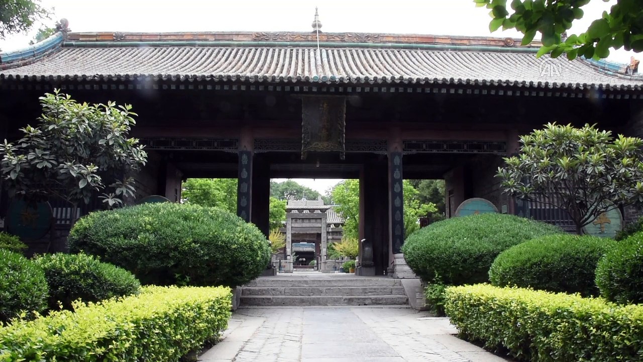 Çin’de Şian Ulucamisi 13 asırdır Müslümanlara hizmet veriyor - ŞİAN