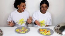 GUMMY FOOD VS REAL FOOD CHALLENGE- Bonbons ou Vraie Nourriture - #sakinafamily6