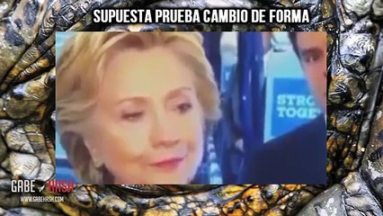 ¿HILARY CLINTON CAMBIA SUS OJOS DE FORMA EN VIVO (REPTILIANA)? 4 DE OCTUBRE DE 2016 (EXPLICACIÓN)