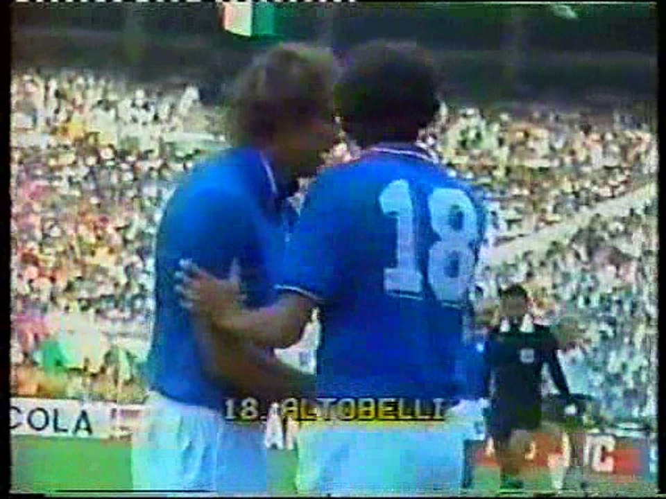 MADRID 11 LUGLIO 1982 ITALIA GERMANIA OV.