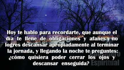 Lee este salmo antes de dormir y mira lo que pasa...!