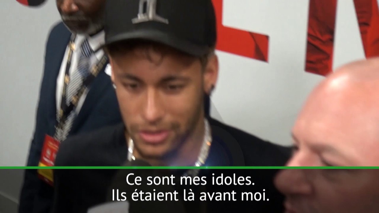 Neymar parle des ses idoles !