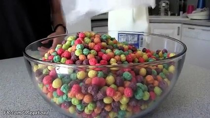 Giant Bowl of Trix Cereal (5,000+ Calories)