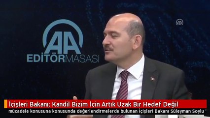 İçişleri Bakanı: Kandil Bizim İçin Artık Uzak Bir Hedef Değil