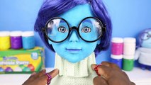 Fozen Anna Shark VS Dazzler Sadness Crayola Water Paint Disney Princess