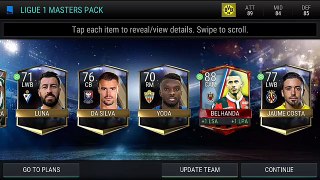 FIFA Mobile LIGUE 1 MASTERS Pack Opening