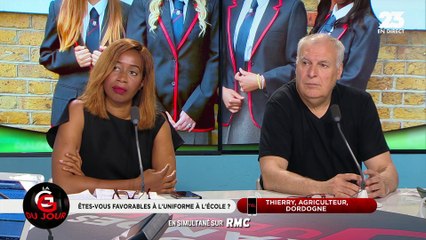 La GG du jour : Êtes-vous favorable à l'uniforme à l'école  ? - 04/06