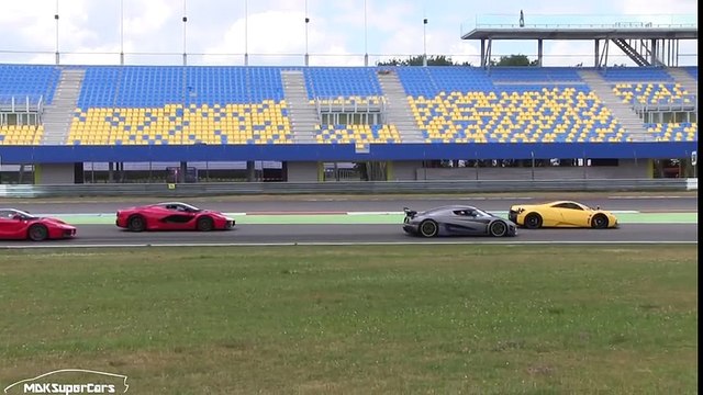 $2.0 Million Pagani Huayra on the TRACK LOUD REVS + ACCELERATIONS!