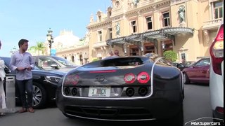 $3.5 Million One off Bugatti Veyron Mansory Vivere 'X ROCK' driving in Monaco