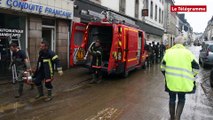 Morlaix. Désolation rue de Paris