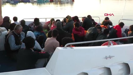Çanakkale 53 Kaçak Göçmen Yakalandı