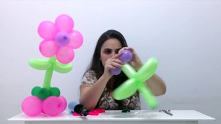 Flor de Balões Para Centro de Mesa | Passo a Passo