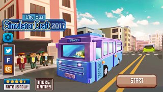 City Bus Simulator Craft 2017 - Android Gameplay HD