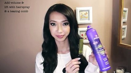 Voluminous Ponytail Hair Tutorial