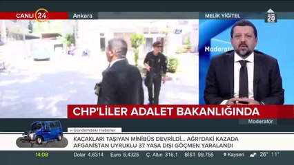 CHP'liler Adalet Bakanlığında