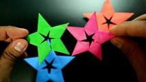 Origami: Estrela modular de 5 pontas - Instruções em Português PT BR