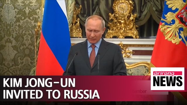 Putin invites Kim Jong-un to visit Russia in September