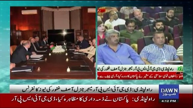 DG ISPR Maj Gen Asif Ghafoor press conference in Rawalpindi - 4th June 2018
