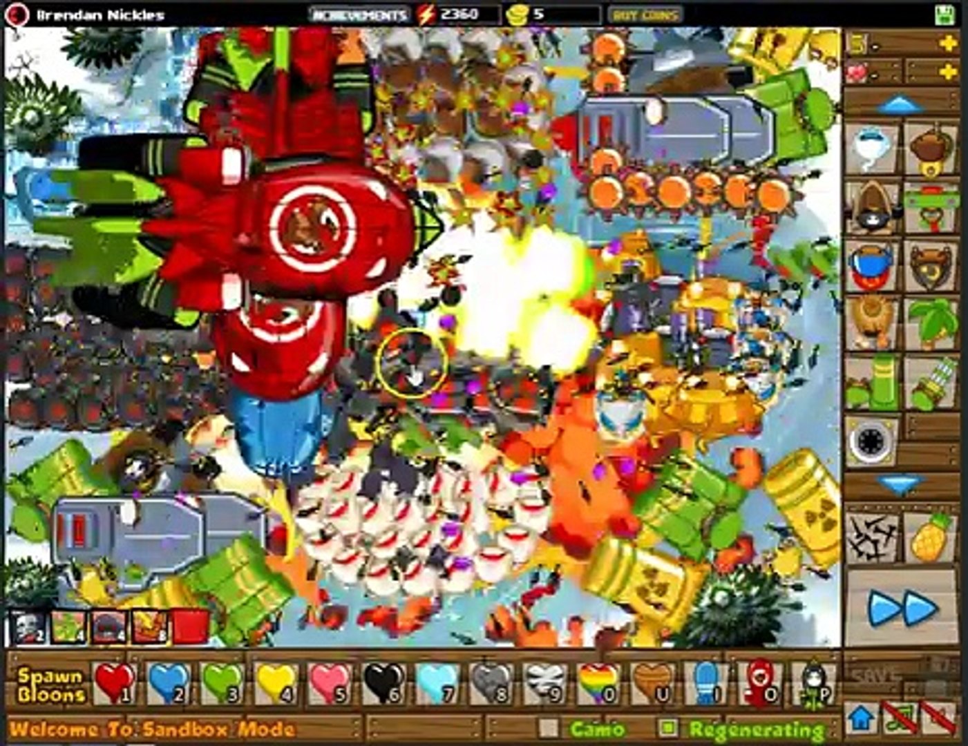 Bloons Td Battles Sandbox Mode