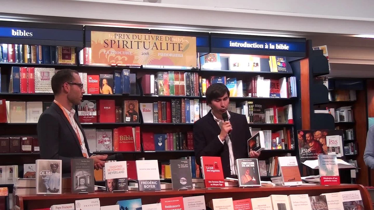Remise du Prix de spiritualité 2018