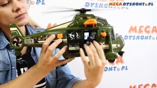 Sky Force Helicopter / Helikopter Wojskowy - Military Series - Dickie Toys - www.MegaDyskont.pl