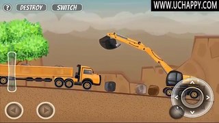 Construction City Hill Level 4 - Niveau 4 Walkthrough