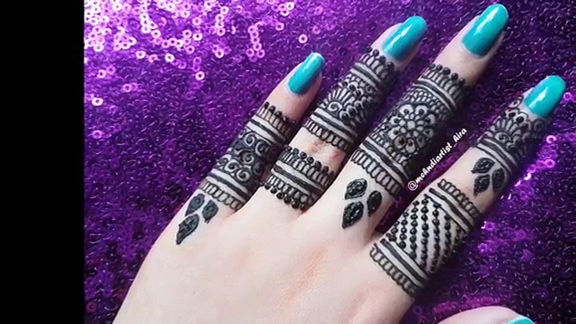 Diy Henna Designs How To Apply Easy New Fingers Mehndi Designs