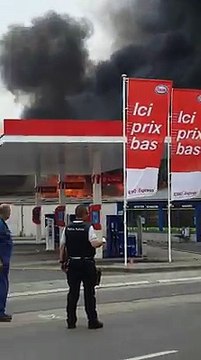 Violent incendie rue de Menin