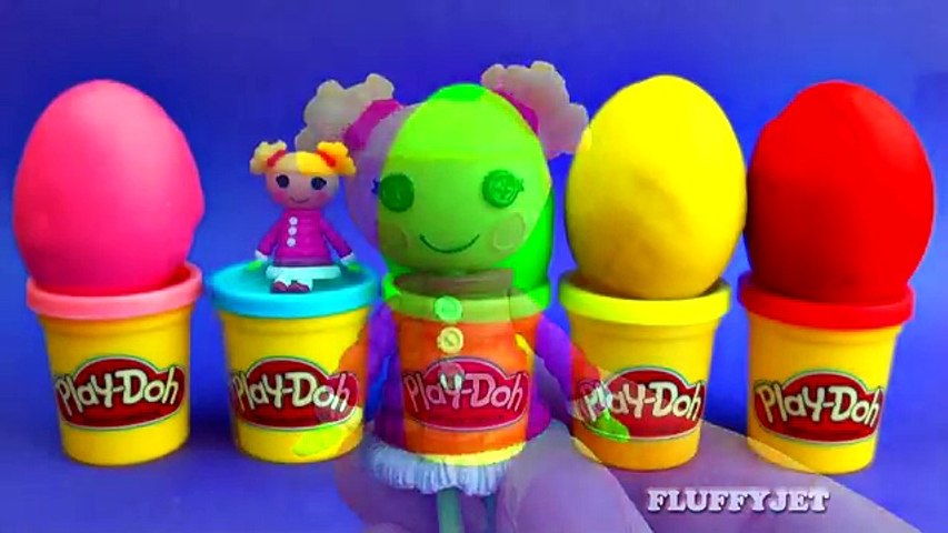 Play-Doh Surprise Eggs Lalaloopsy Disney Frozen Inside Out Hello Kitty Super Mario Toys