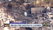 Top stories: Four murders may be linked, brush fire destroys homes north of the Valley, Excessive Heat Warning