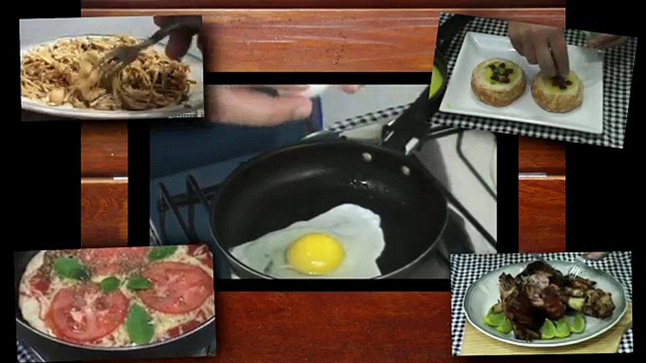 Banana caramelada com creme de leite (apenas 3 ingredientes) - Cueca Cook # 080