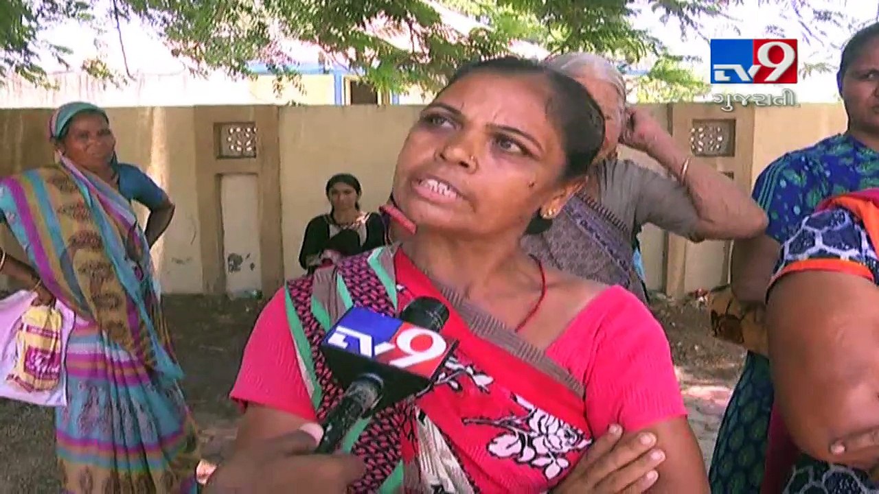 Jamnagar : No drinking water in Jodia village, residents show anger against authorities