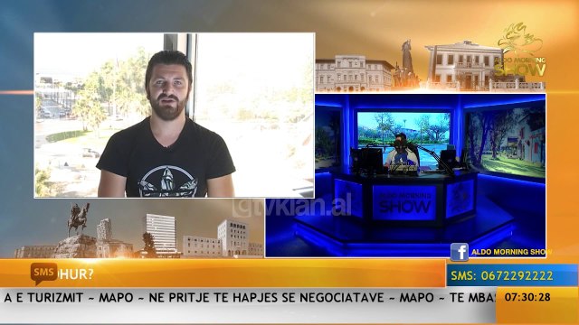 Aldo Morning Show/ Tenton te hidhet nga shkembi ne det, i riu përfundon ne spital (04.06.2018)