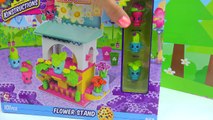 Lego Friends Macaws Fountain , Banana Tree , Shopkins Kinstructions Flower Shop Stand with Barbie