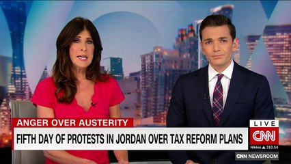 Protests continue in Jordan over tax reform