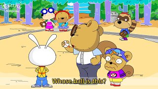 Lesson 20_(B)Whose ball is this? - Cartoon Story - English Education - Easy conversation for kids