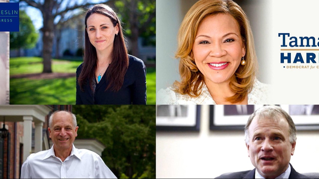 Female candidates lead Democratic fight in US primary elections