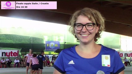 Europei Saluzzo 2017: "Intervista a Caterina Venturini"