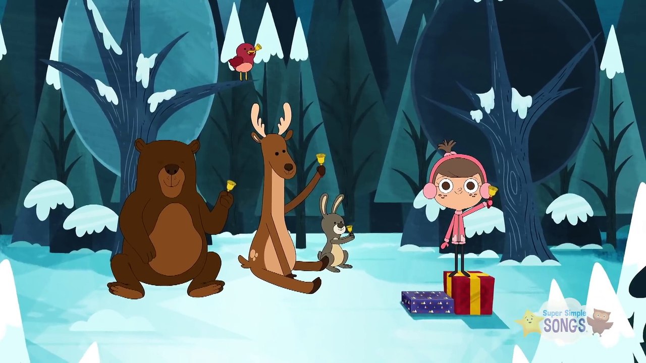 Jingle Jingle Little Bell (to the tune of Twinkle Twinkle Little Star) _ Super Simple Songs