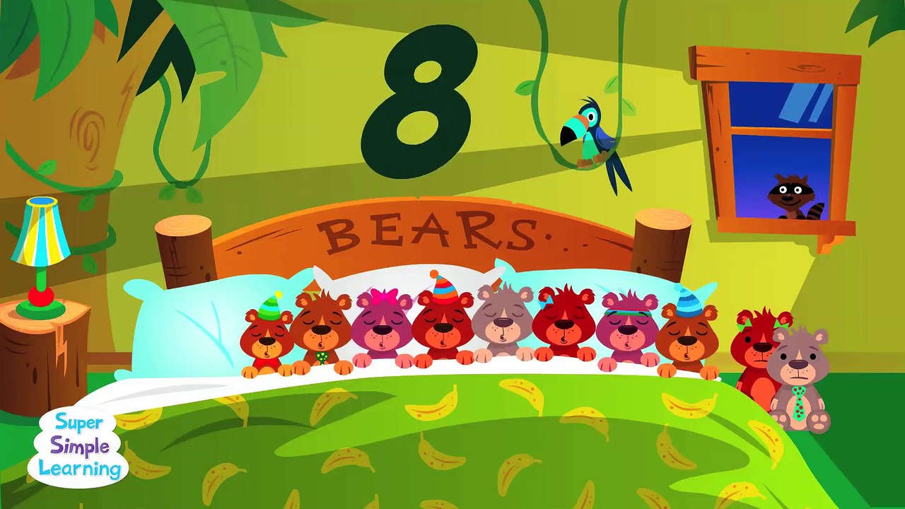 Ten In The Bed _ Super Simple Songs