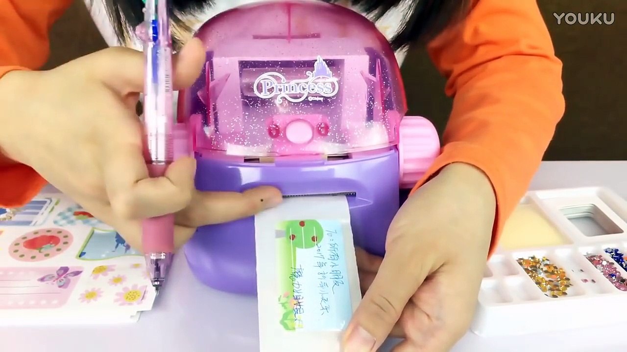 儿童迪士尼魔法贴纸机 新魔力玩具学校, new molly toy school