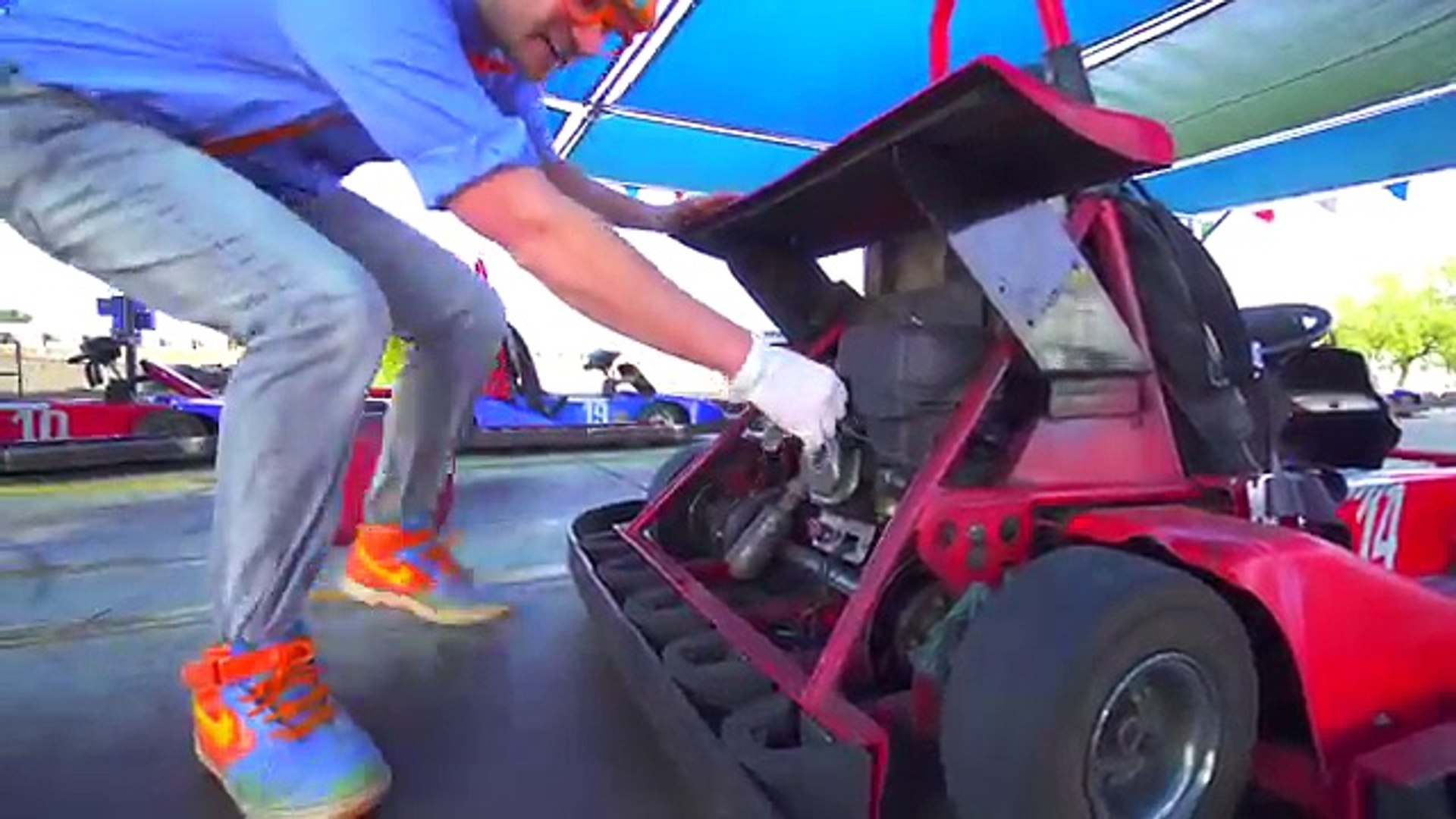 blippi police car toy