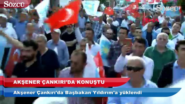 Meral Akşener Çankırı’da partisinin mitingine katıldı