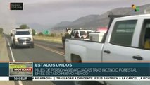 Incendio en Nuevo México obliga a la evacuación a miles en EE.UU.