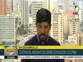 Asesinan a excombatiente de FARC y tres líderes sociales colombianos