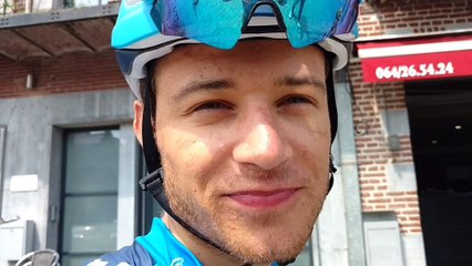 Gordon De Winter présente le parcours du championnat de Belgique cycliste à Binche