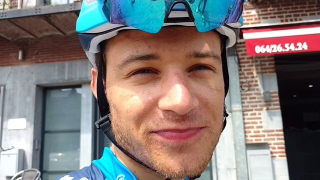 Gordon De Winter présente le parcours du championnat de Belgique cycliste à Binche