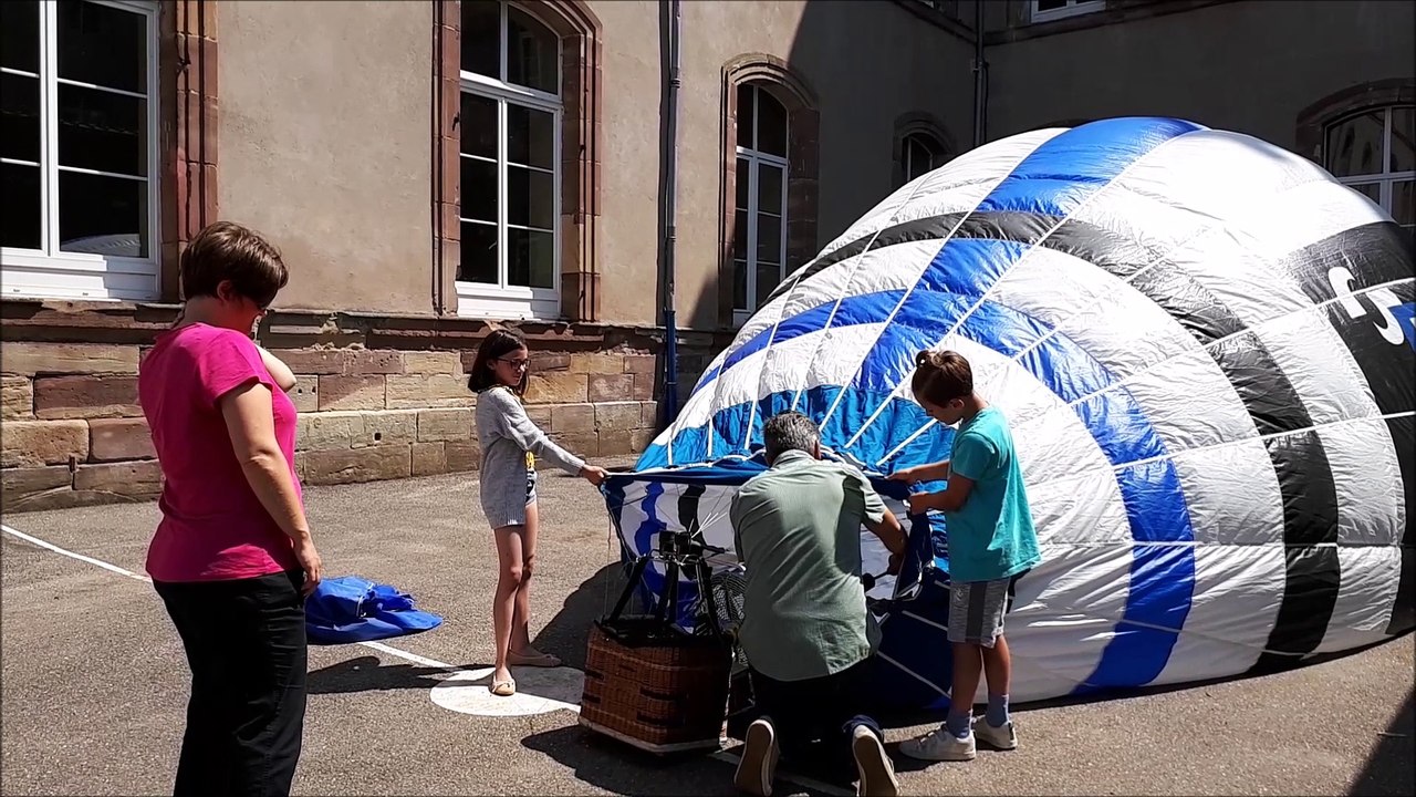 Lunéville : les élèves de Sainte-Jeanne-d'Arc initiés au monde des montgolfières