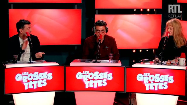 Marc Lavoine fait son entrée aux Grosses Têtes