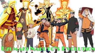 Naruto charers: Uzumaki Narutos Evolution